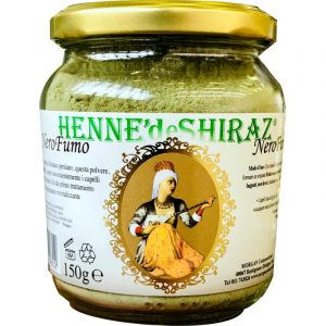 Henne nero fumo totalmente vegetale hennè de shiraz