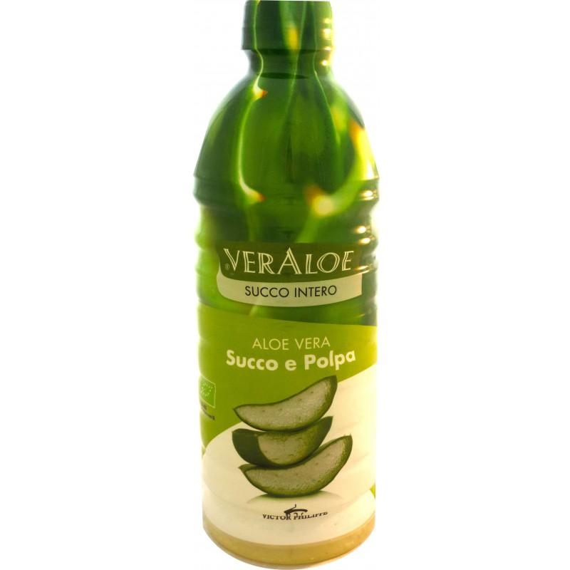 VerAloe Succo e Polpa di Aloe Vera Bio