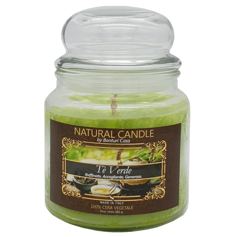 Nature Candle con aroma naturale di The Verde