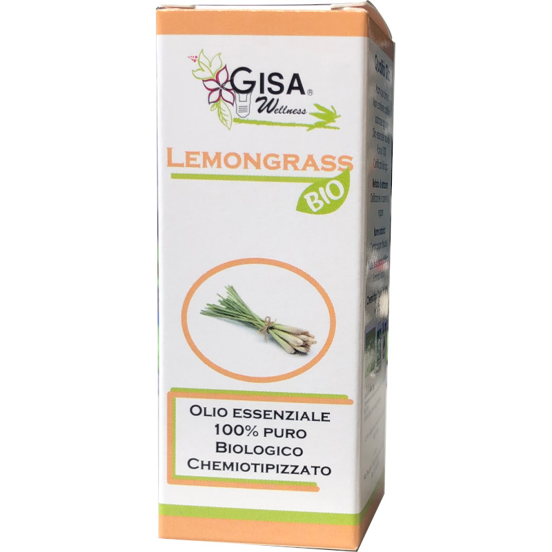 Olio essenziale di Lemongrass da agricoltura biologica