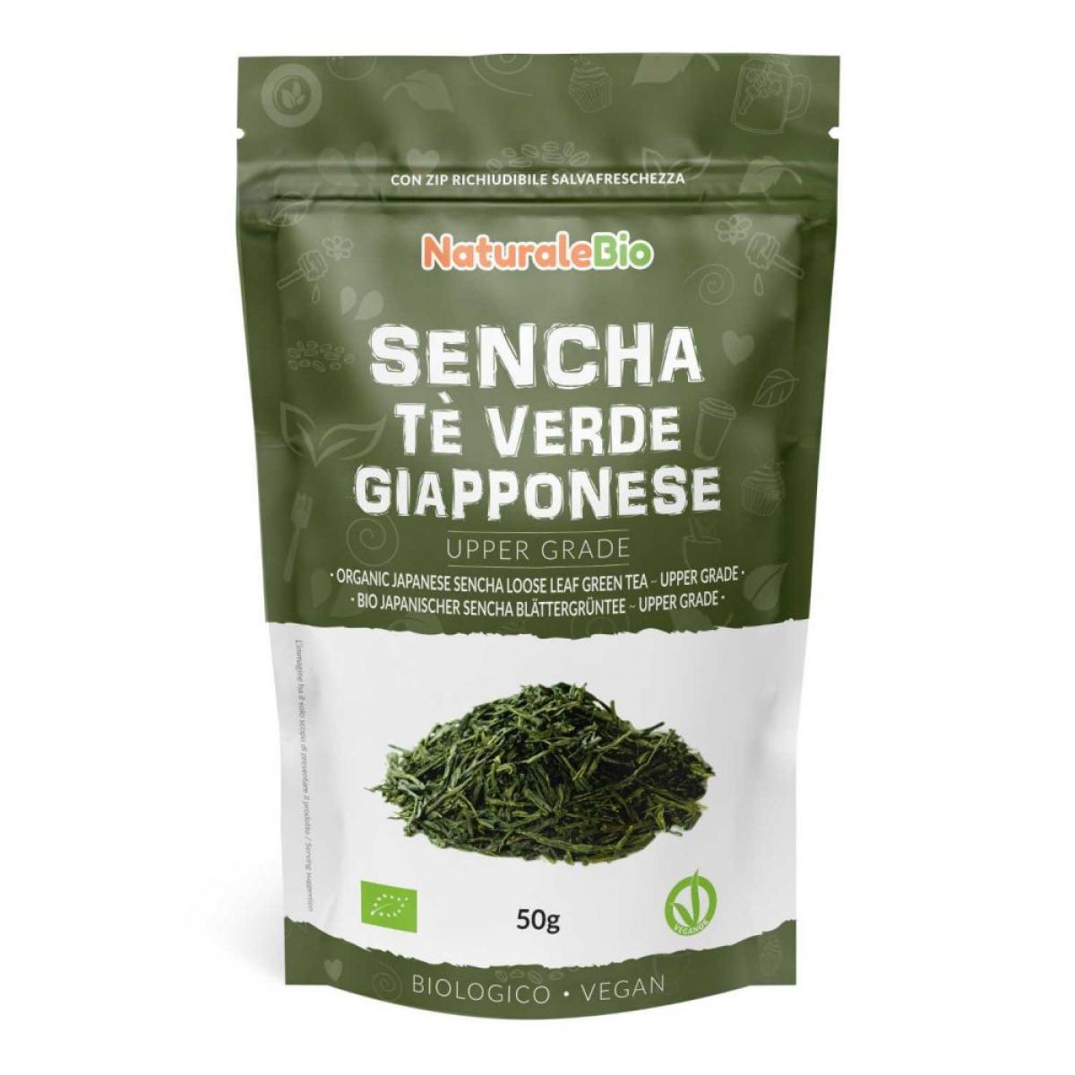 Tè Verde Sencha Giapponese Bio in polvere NaturaleBio