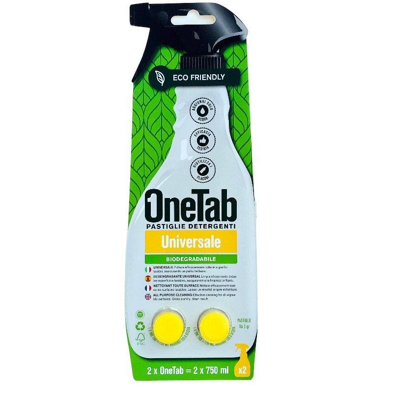 OneTab pastiglie detergenti universale eco friendly